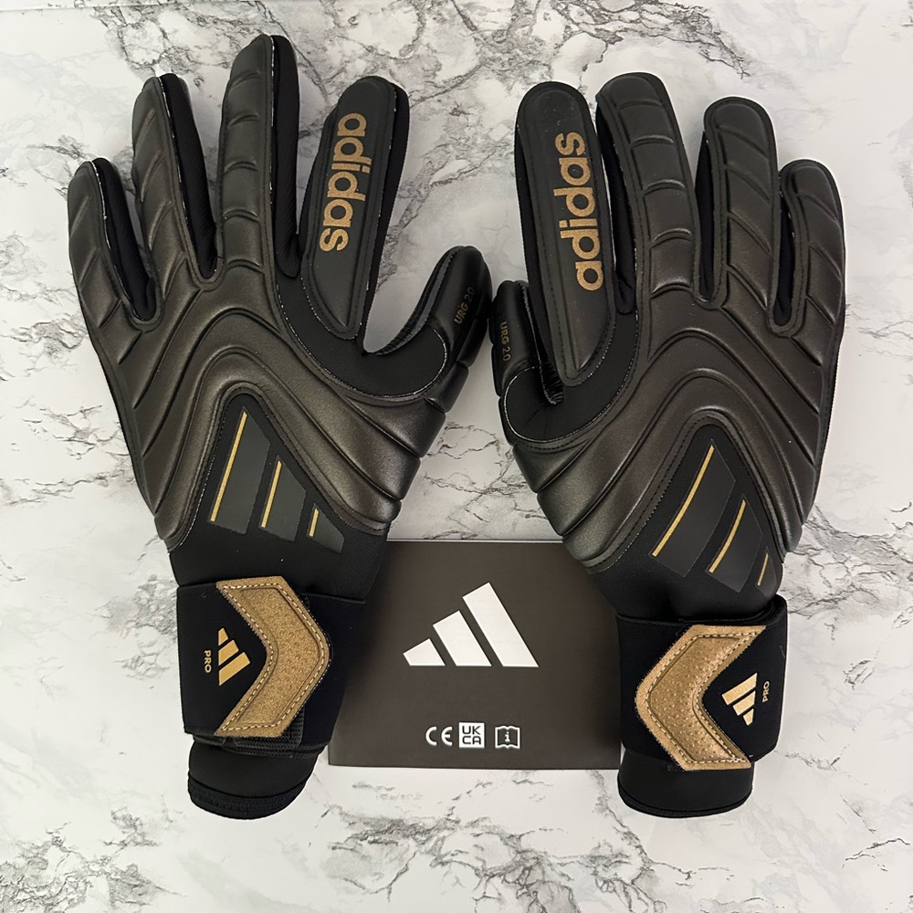 Adidas Copa GL Pro Soccer Goalkeeper Fingersaver Gloves Predator Men’s Size 8